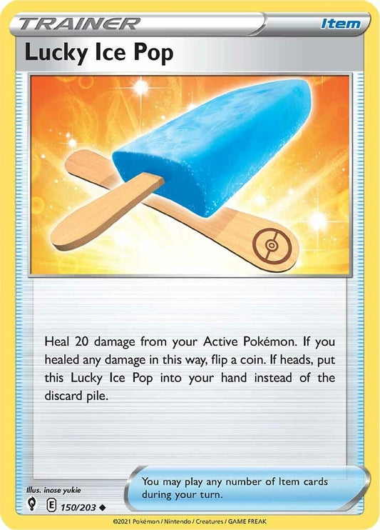 Image for Lucky Ice Pop (150/203) (SWSH07: Evolving Skies) - Pokemon