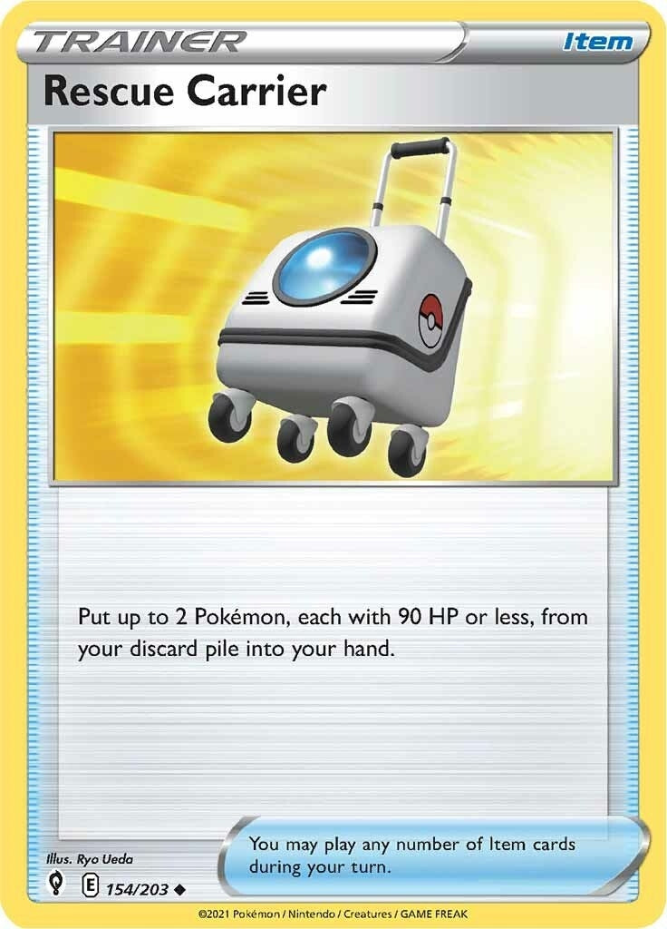 Image for Rescue Carrier (154/203) (SWSH07: Evolving Skies) - Pokemon