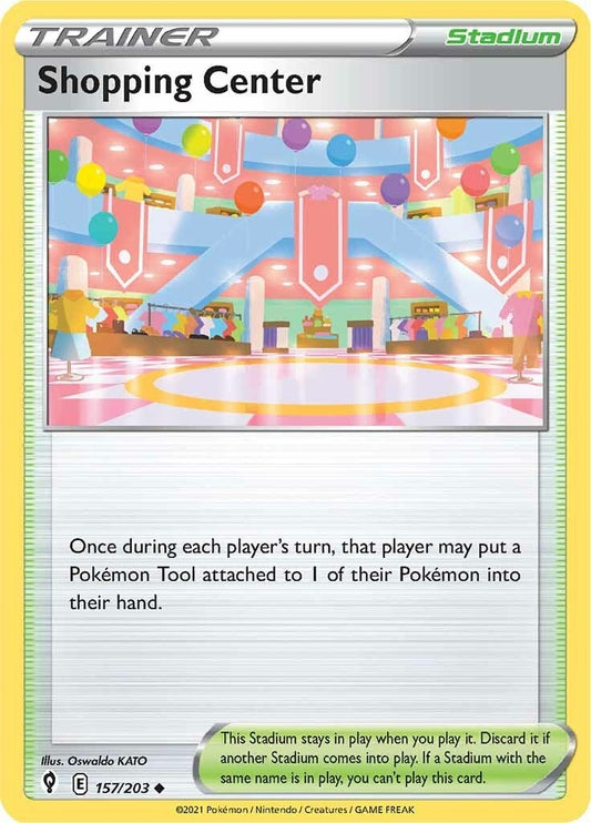 Image for Shopping Center (157/203) (SWSH07: Evolving Skies) - Pokemon