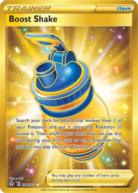 Image for Boost Shake (Secret) (229/203) (SWSH07: Evolving Skies) - Pokemon
