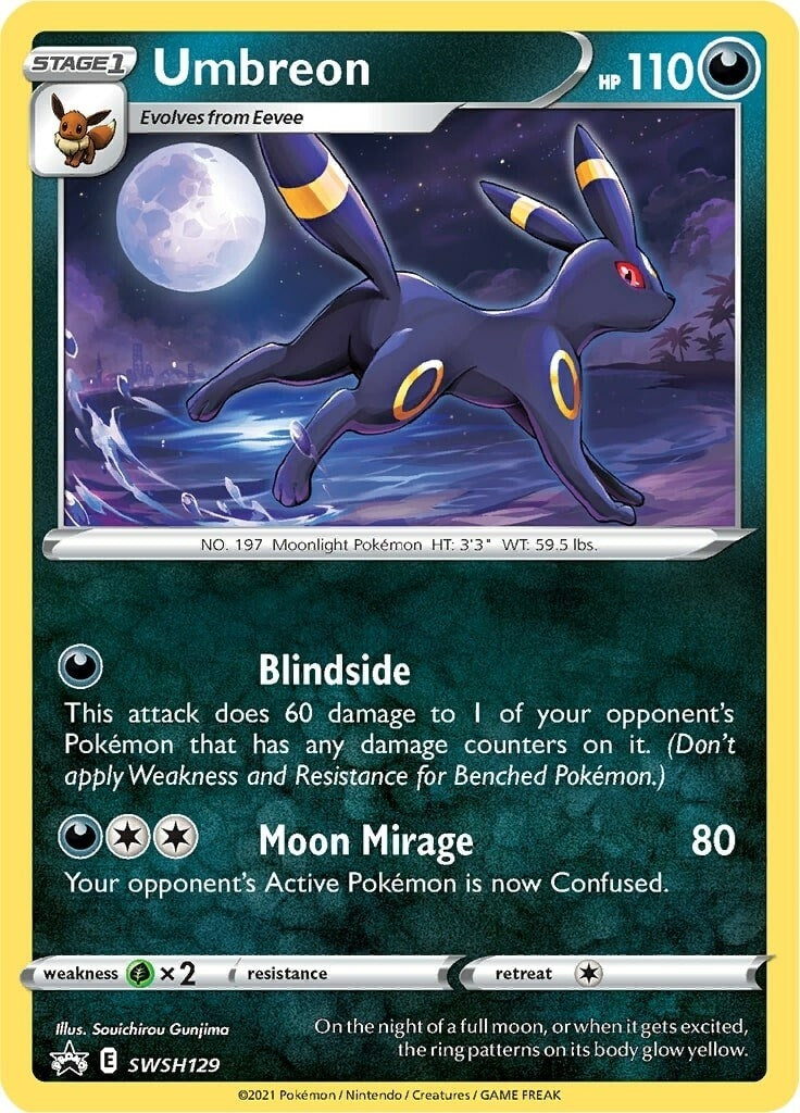 Image for Umbreon - SWSH129 (SWSH129) (SWSH: Sword & Shield Promo Cards) - Pokemon