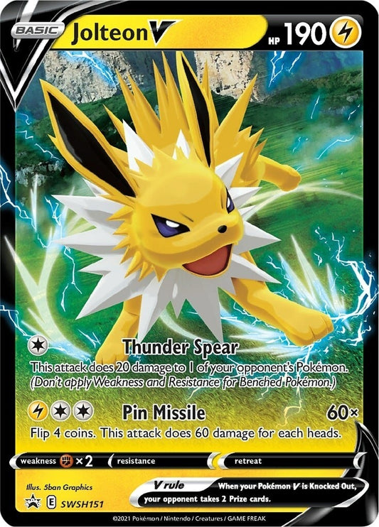 Image for Jolteon V - SWSH151 (SWSH151) (SWSH: Sword & Shield Promo Cards) - Pokemon