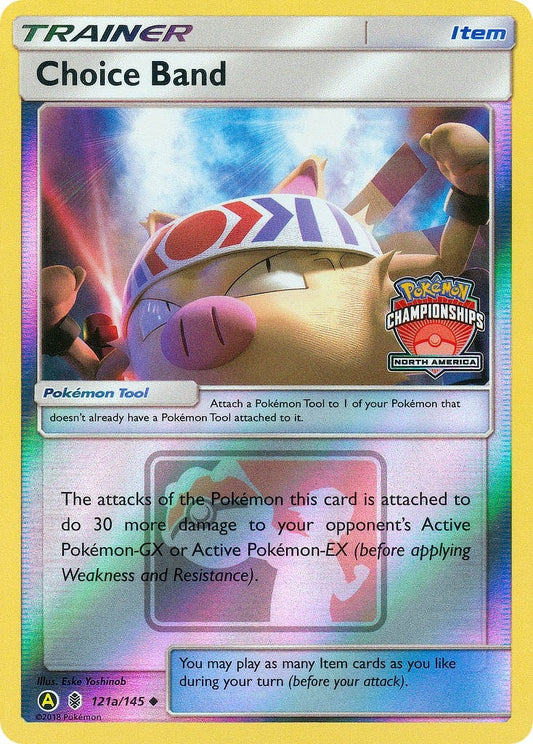 Image for Choice Band - 121a/145 (North America Championships) (121a/145) (League & Championship Cards) - Pokemon