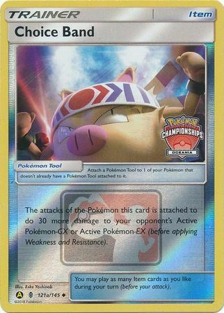 Image for Choice Band - 121a/145 (Oceania Championships) (121a/145) (League & Championship Cards) - Pokemon