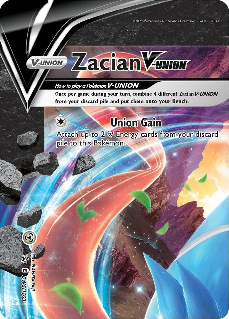 Image for Zacian V-UNION - SWSH163 (SWSH163) (SWSH: Sword & Shield Promo Cards) - Pokemon