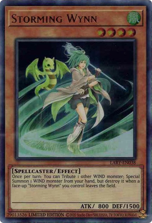 Image for Storming Wynn (LART-EN038) (The Lost Art Promotion) (LART) - YuGiOh