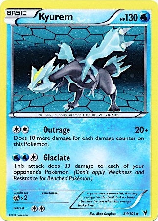 Image for Kyurem - 34/101 (Cosmos Holo) (034/101) (Miscellaneous Cards & Products) - Pokemon