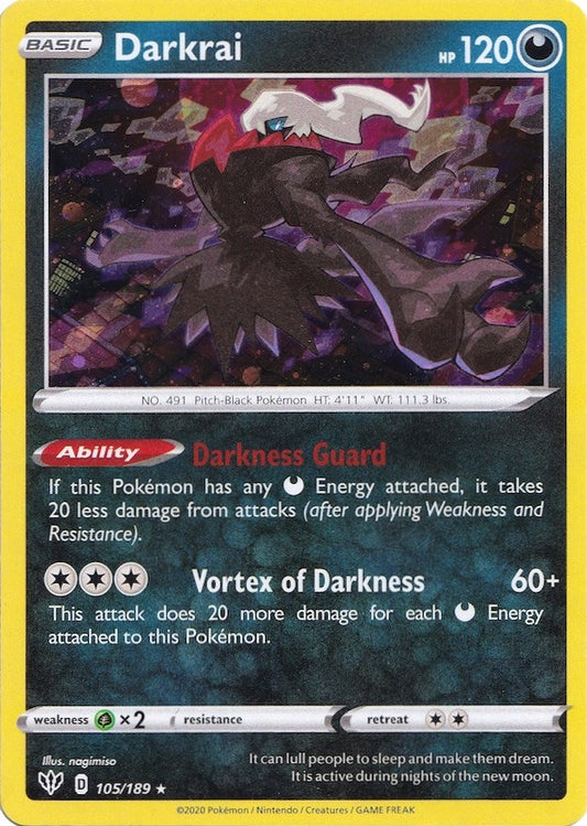 Image for Darkrai - 105/189 (Cosmos Holo) (105/189) (Miscellaneous Cards & Products) - Pokemon