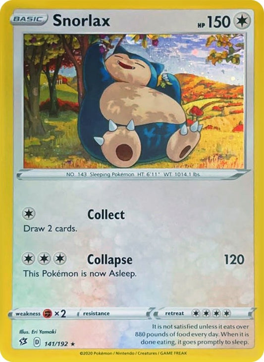 Image for Snorlax - 141/192 (Cosmos Holo) (141/192) (Miscellaneous Cards & Products) - Pokemon