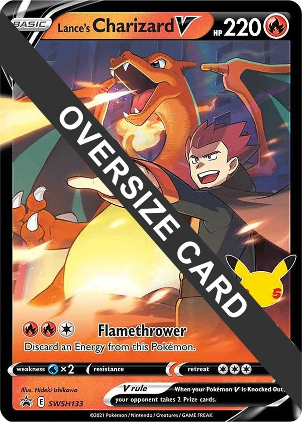 Image for Lance's Charizard V - SWSH133 (SWSH133) (Jumbo Cards) - Pokemon