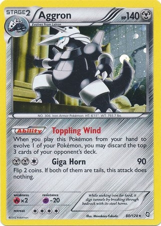 Image for Aggron - 80/124 (Cosmos Holo) (080/124) (Blister Exclusives) - Pokemon