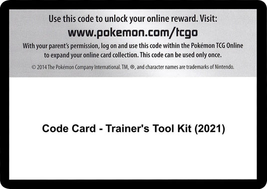 Image for Code Card - Trainer's Tool Kit (2021) (Miscellaneous Cards & Products) - Pokemon