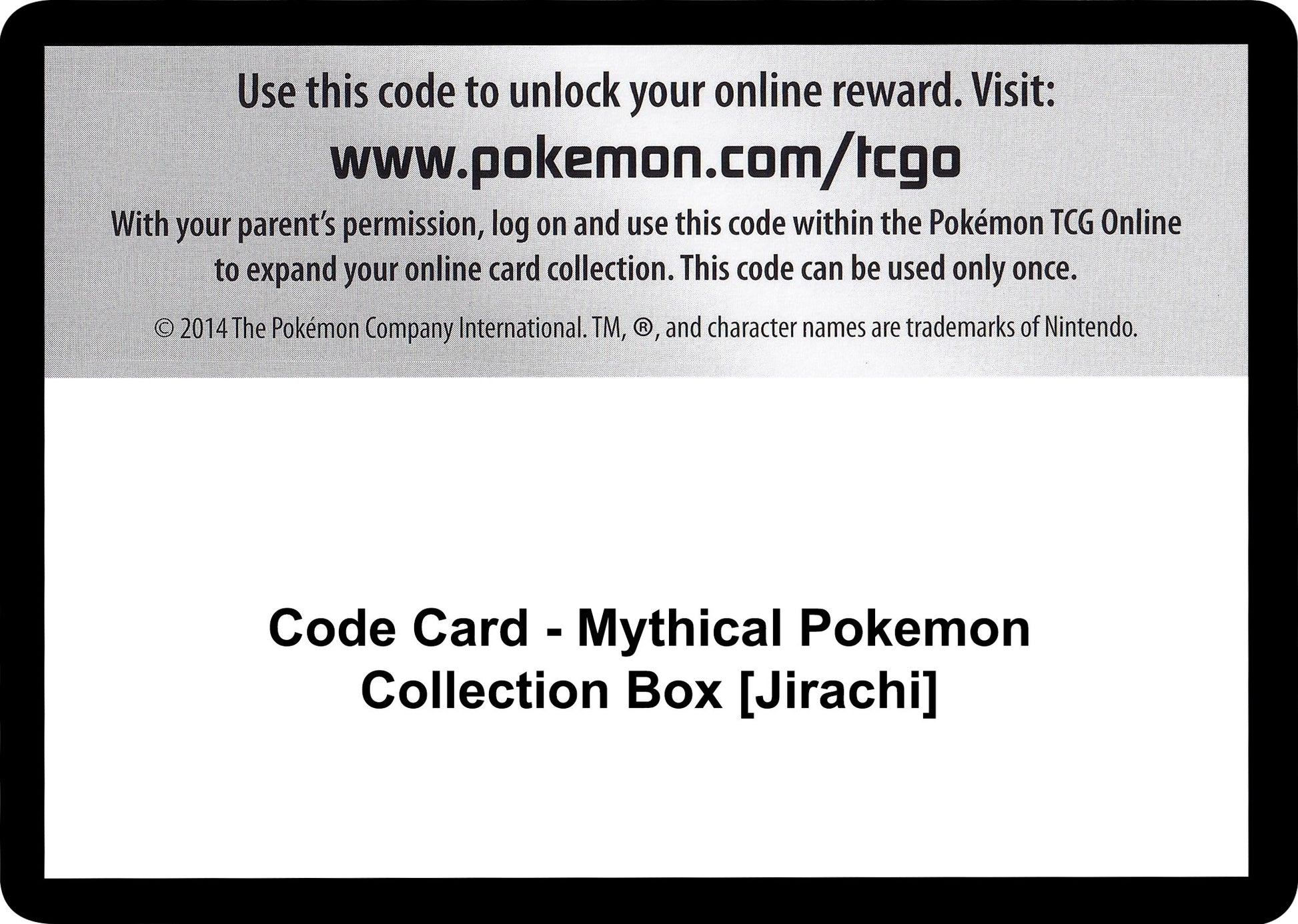 Image for Code Card - Mythical Pokemon Collection Box [Jirachi] (Generations) - Pokemon