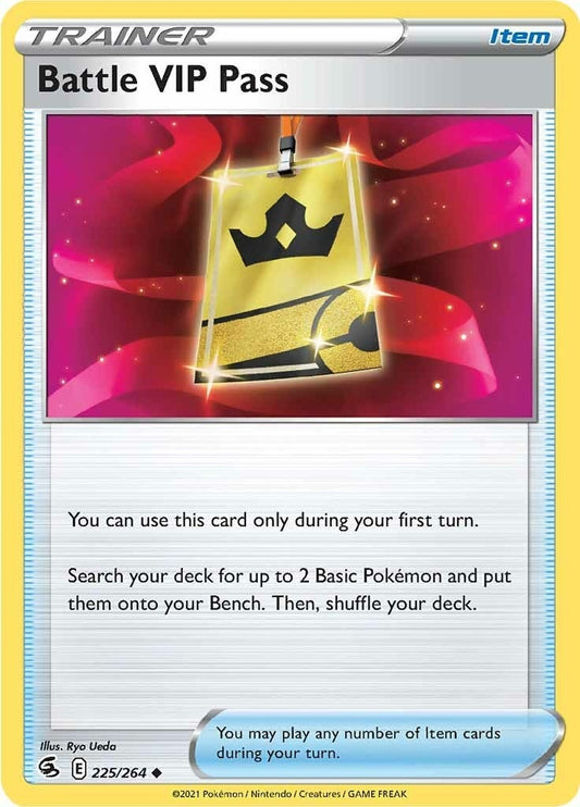 Image for Battle VIP Pass (225/264) (SWSH08: Fusion Strike) - Pokemon