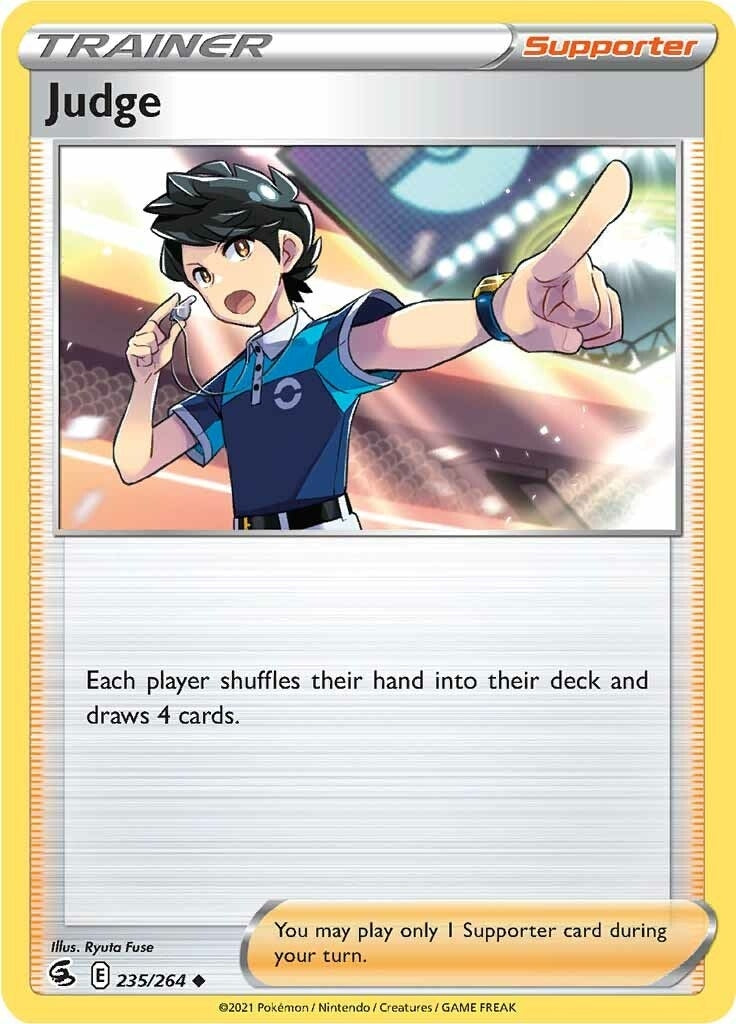 Image for Judge (235/264) (SWSH08: Fusion Strike) - Pokemon