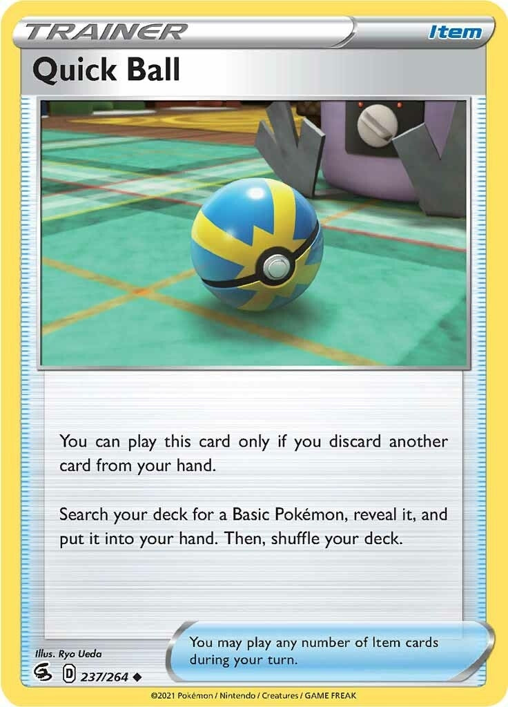 Image for Quick Ball (237/264) (SWSH08: Fusion Strike) - Pokemon