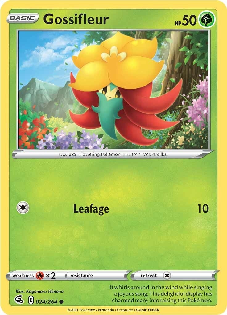 Image for Gossifleur (024/264) (SWSH08: Fusion Strike) - Pokemon