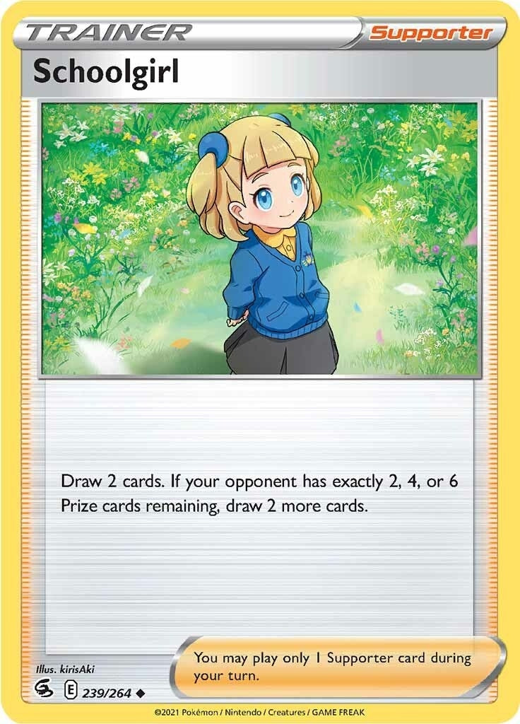 Image for Schoolgirl (239/264) (SWSH08: Fusion Strike) - Pokemon