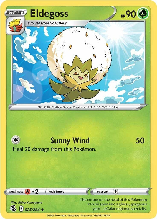Image for Eldegoss (025/264) (SWSH08: Fusion Strike) - Pokemon
