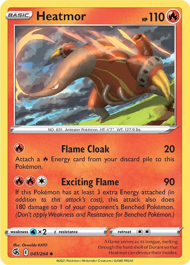 Image for Heatmor (041/264) (SWSH08: Fusion Strike) - Pokemon