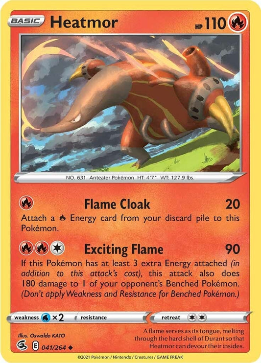 Image for Heatmor (041/264) (SWSH08: Fusion Strike) - Pokemon