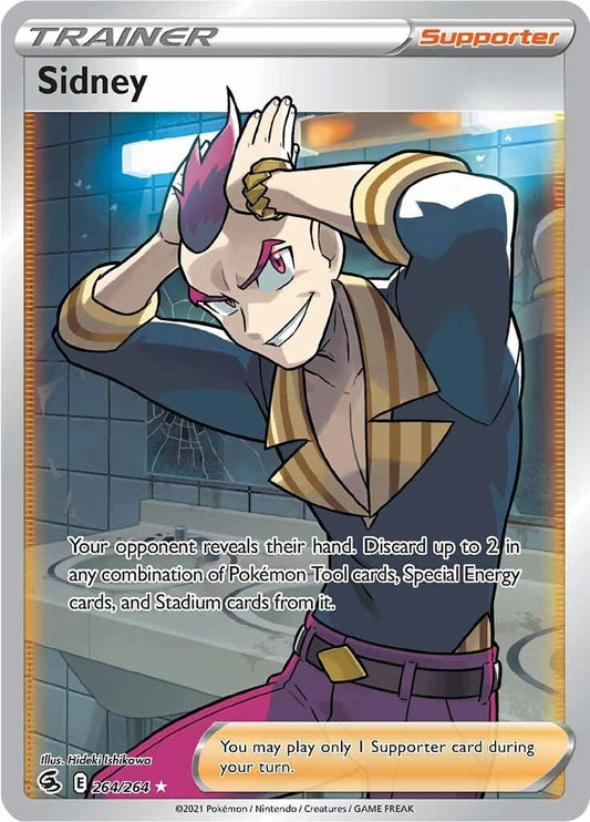 Image for Sidney (Full Art) (264/264) (SWSH08: Fusion Strike) - Pokemon