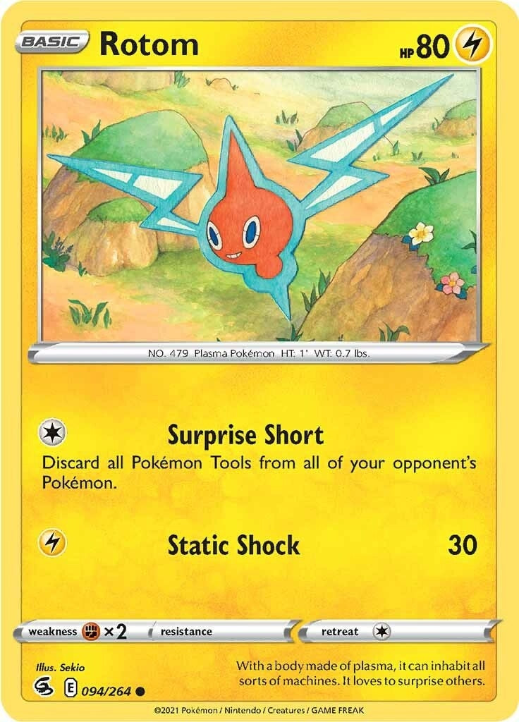 Image for Rotom (094/264) (SWSH08: Fusion Strike) - Pokemon