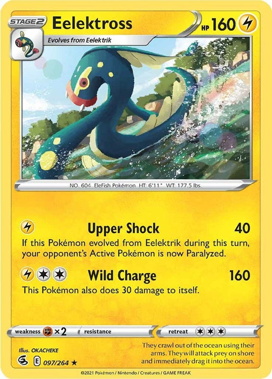 Image for Eelektross (097/264) (SWSH08: Fusion Strike) - Pokemon