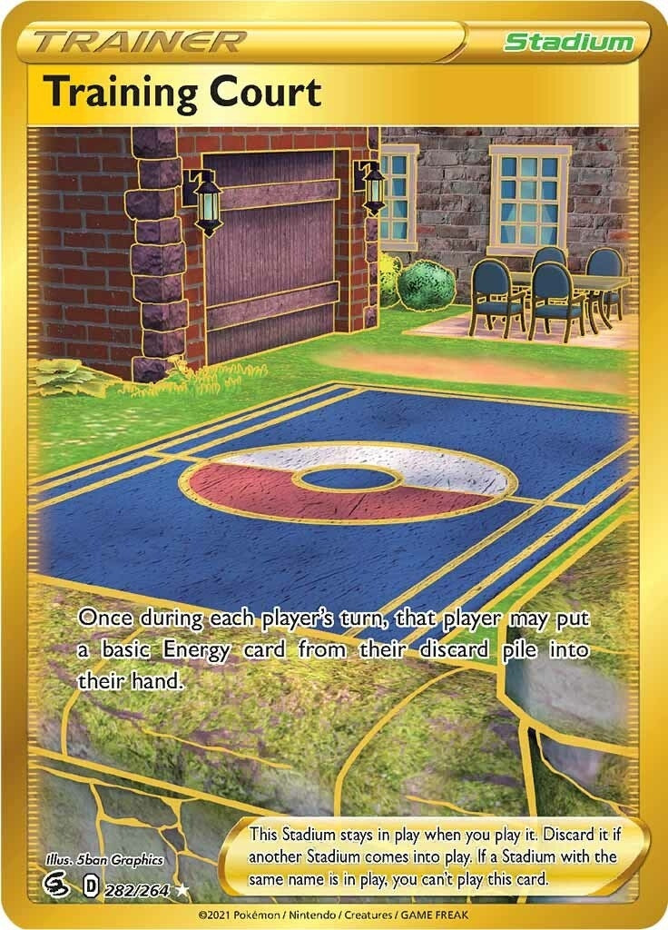 Image for Training Court (Secret) (282/264) (SWSH08: Fusion Strike) - Pokemon