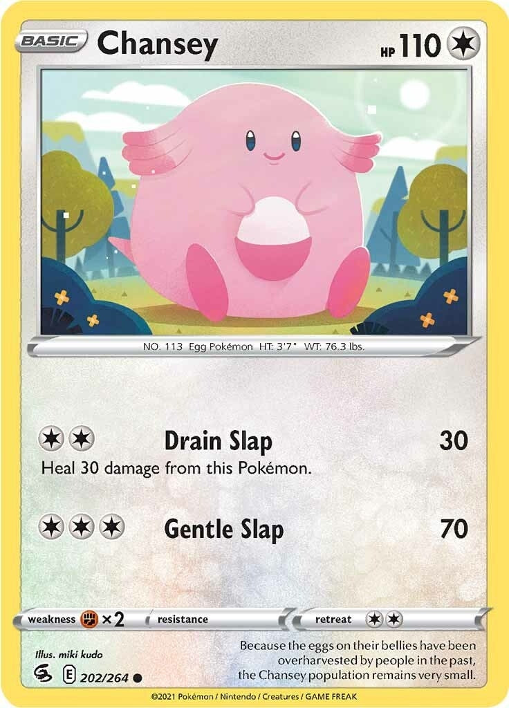 Image for Chansey (202/264) (SWSH08: Fusion Strike) - Pokemon