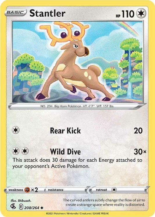 Image for Stantler (208/264) (SWSH08: Fusion Strike) - Pokemon