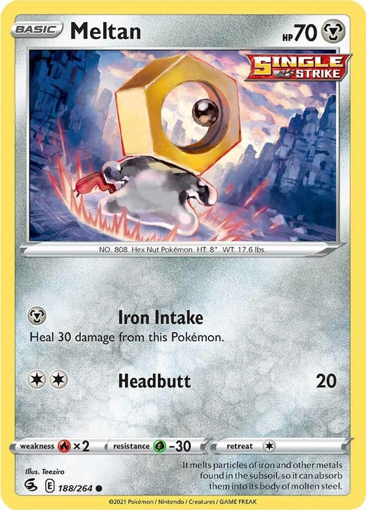 Image for Meltan (188/264) (SWSH08: Fusion Strike) - Pokemon