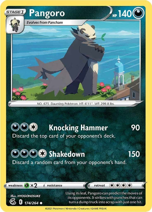 Image for Pangoro (174/264) (SWSH08: Fusion Strike) - Pokemon