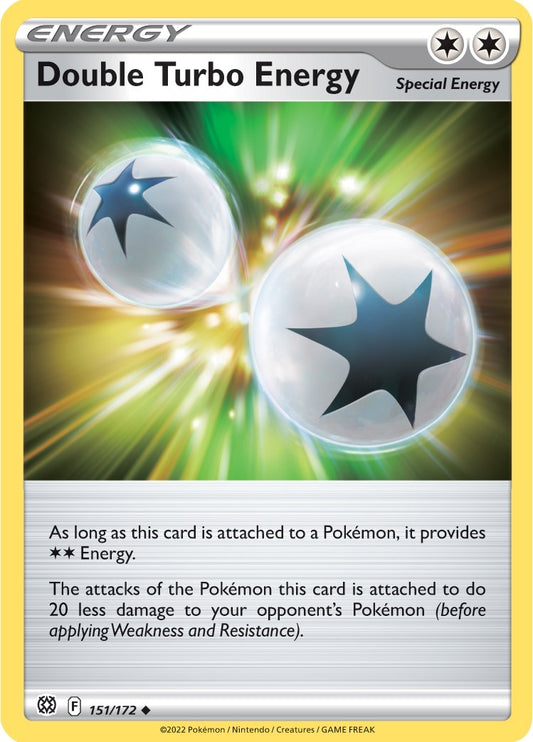 Image for Double Turbo Energy (151/172) (SWSH09: Brilliant Stars) - Pokemon