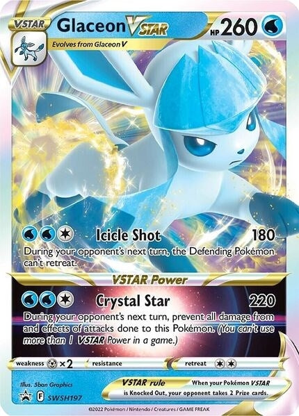 Image for Glaceon VSTAR - SWSH197 (SWSH197) (SWSH: Sword & Shield Promo Cards) - Pokemon