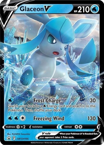 Image for Glaceon V - SWSH196 (SWSH196) (SWSH: Sword & Shield Promo Cards) - Pokemon