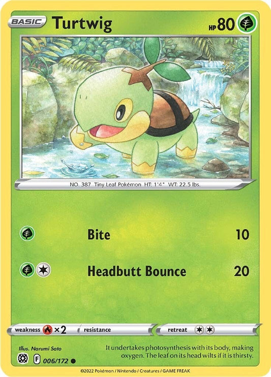 Image for Turtwig (006/172) (SWSH09: Brilliant Stars) - Pokemon