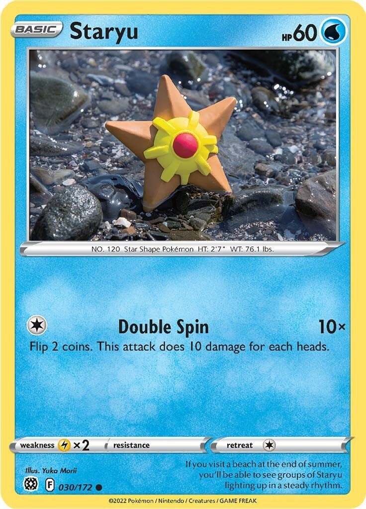 Image for Staryu (030/172) (SWSH09: Brilliant Stars) - Pokemon