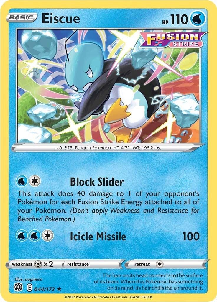 Image for Eiscue (044/172) (SWSH09: Brilliant Stars) - Pokemon