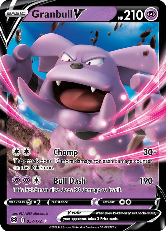 Image for Granbull V (057/172) (SWSH09: Brilliant Stars) - Pokemon