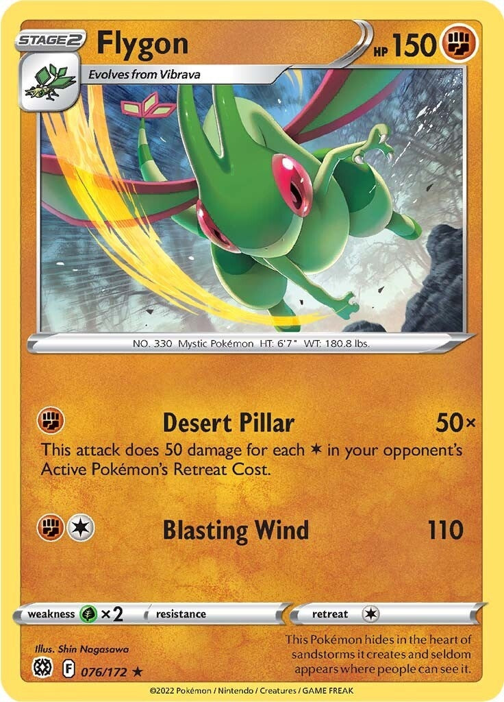 Image for Flygon (076/172) (SWSH09: Brilliant Stars) - Pokemon