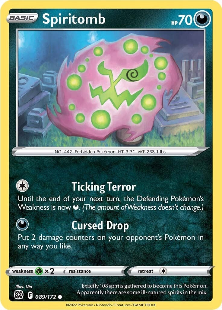 Image for Spiritomb (089/172) (SWSH09: Brilliant Stars) - Pokemon