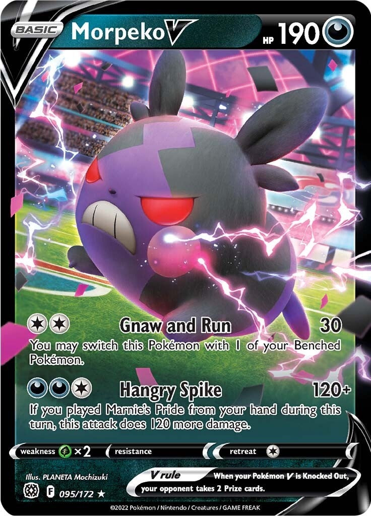 Image for Morpeko V (095/172) (SWSH09: Brilliant Stars) - Pokemon