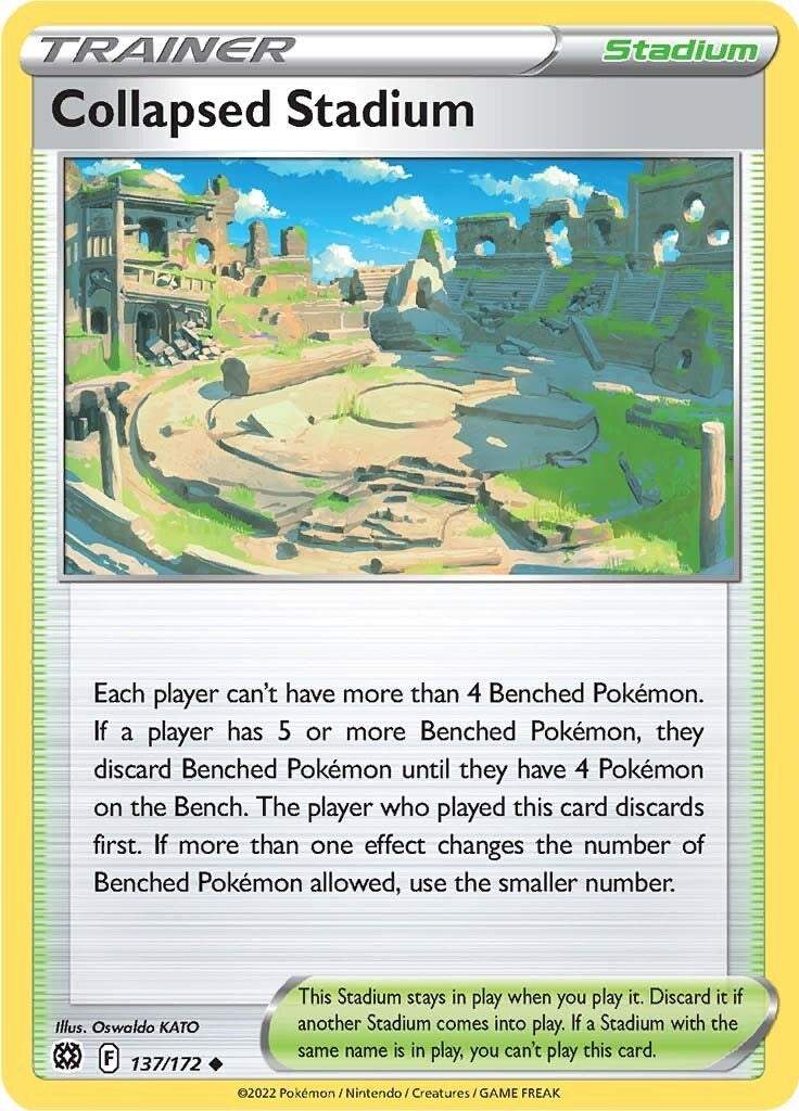 Image for Collapsed Stadium (137/172) (SWSH09: Brilliant Stars) - Pokemon
