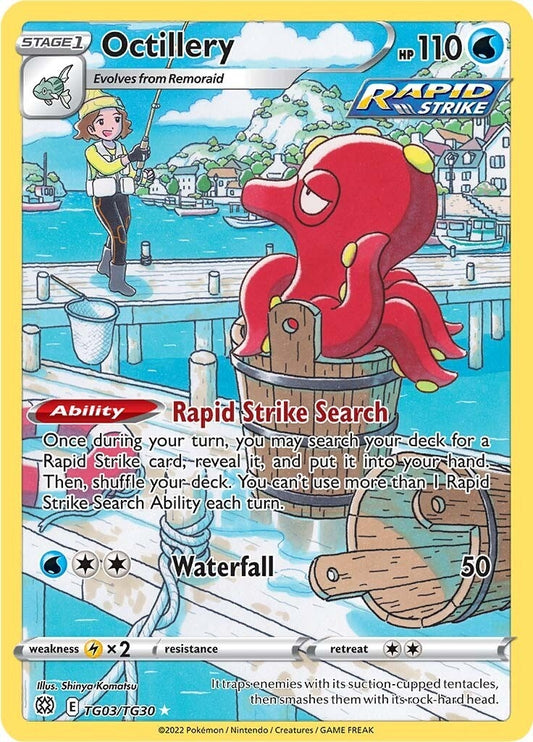 Image for Octillery (TG03/TG30) (SWSH09: Brilliant Stars Trainer Gallery) - Pokemon
