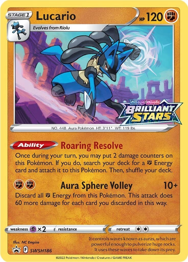 Image for Lucario - SWSH186 (SWSH186) (SWSH: Sword & Shield Promo Cards) - Pokemon