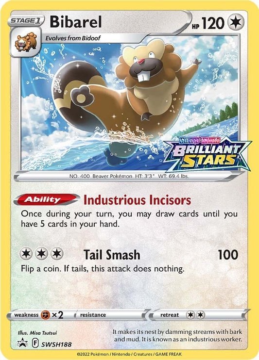 Image for Bibarel - SWSH188 (SWSH188) (SWSH: Sword & Shield Promo Cards) - Pokemon
