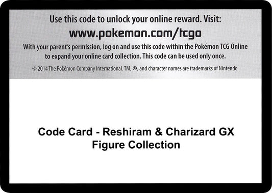 Image for Code Card - Reshiram & Charizard GX Figure Collection (SM - Unbroken Bonds) - Pokemon