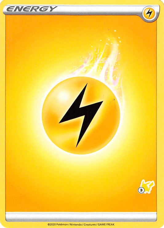 Image for Lightning Energy (#3 Pikachu Stamped) (Battle Academy 2022) - Pokemon