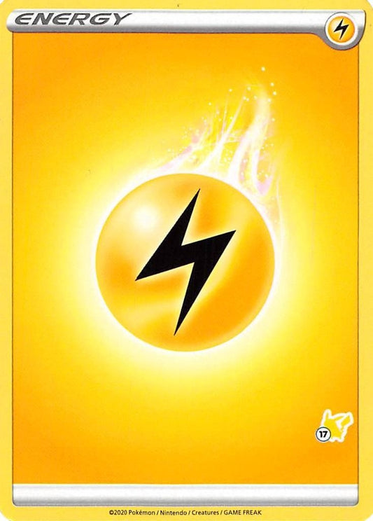 Image for Lightning Energy (#17 Pikachu Stamped) (Battle Academy 2022) - Pokemon